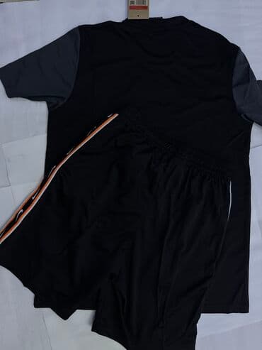 найк nike: Мужская футболка, L, Nike, Новый, цвет - Черный, Самовывоз — 3