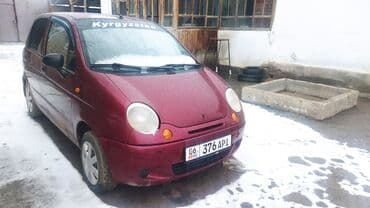автокредит на бу авто бишкек: Daewoo Matiz: 2007 г., 0.8 л, Механика, Бензин, Седан — 1
