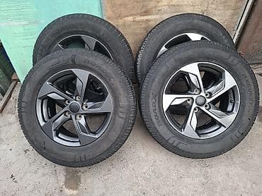 Транспорт: Дөңгөлөктөр монтажда 215 / 70 / R 16, Жай, Колдонулган, Комплект, Жеңил унаалар, Куйма, тешиктери - 5 — 3