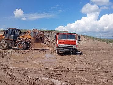 уголь отборный: Песок, Ивановский карьер, Насыпью, Камаз — 4