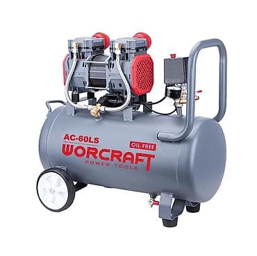Безмасляный воздушный компрессор WORCRAFT AC-60LS - Тип: поршневой