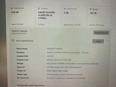 ноутбук леново g 50: Компьютер, ядер - 2, ОЗУ 4 ГБ, Для работы, учебы, Intel Core i3, HDD + SSD — 1