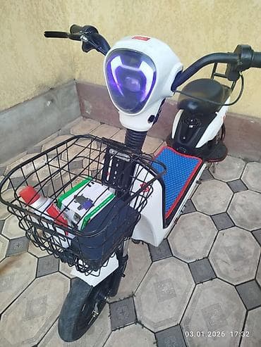 мапит: Электровелосипед/электроскутер GIGIUI SK8 K6 (белый) - Компактный — 3