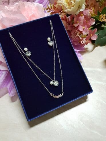 платья свадебные для никах: Красивый комплект бижутерии из стали — 1