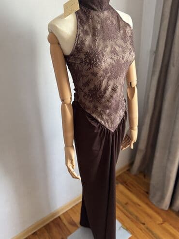 Ювелирные изделия: Вечернее платье на корпоратив, Новый год в трендовый кружевной Размер — 3