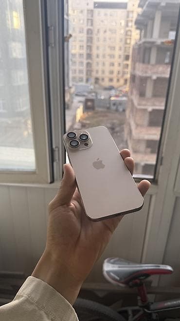 iphone 10 max: IPhone 16 Pro Max, Б/у, 512 ГБ, Desert Titanium, 95 % — 3