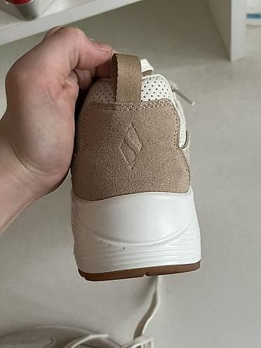 оригинал кросс: Кроссовки Skechers, бежево‑кремовые Оригинал 🔥🔥 Привозные из США 🇺🇸 — 4