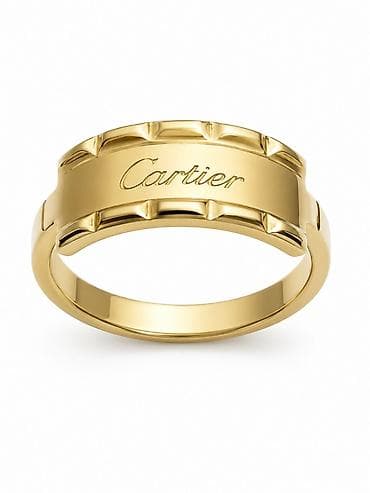 для карт: Кольцо «Cartier» из желтого золота 585 Артикул: 29517 Материал — 2