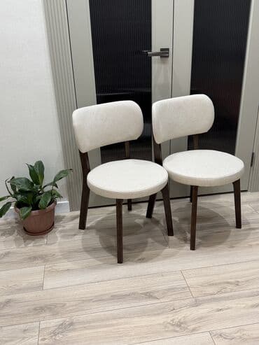 арзан мебель: Стул для кухни, Новый, Дерево, цвет - Бежевый — 10