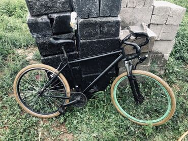 велосипед спортивный бу: Шоссейный велосипед, Рама L (172 - 185 см), Б/у — 1