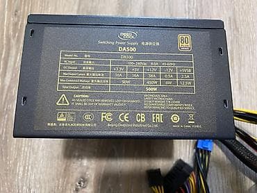 мать: Блок питания, DeepCool, 500 Вт, Bronze, 500 Вт — 2
