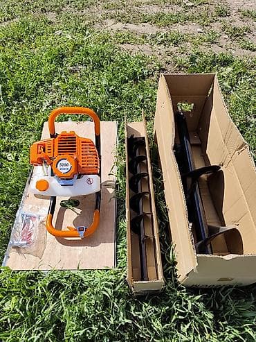 Мотобур Смерч. (земляной бур) 5200, мощность 1.8 кВт. Комплектация: -