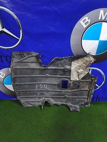 2007: Защита днища BMW, 2007 г., Б/у, Оригинал — 1