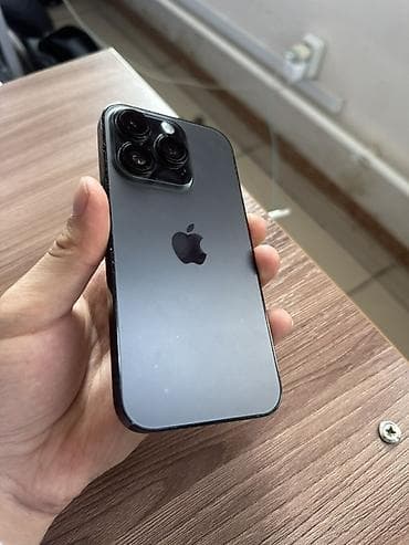 apple wath: IPhone 14 Pro, 256 ГБ, Black Titanium, 67 % — 2