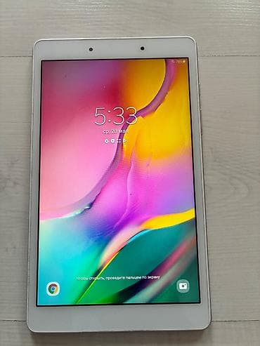 tab s5e: Планшет, Samsung, память 64 ГБ, 8" - 9", Wi-Fi, Б/у, Классический цвет - Серебристый — 1