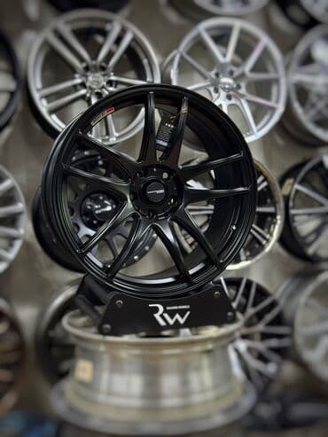 racing: Литые Диски R 19 Work, Комплект, отверстий - 5, Новый — 1