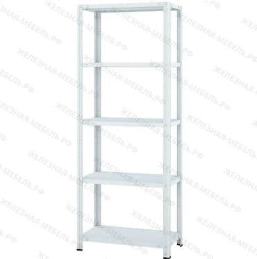 стеллажи для склада: Стеллаж МС-750 2000х700х300 (5 полок МС) предназначен для хранения — 1