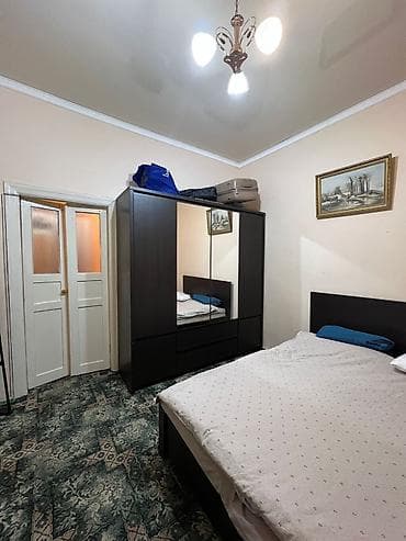 продаются дома: Сдается комната в квартире. - Мебель: двуспальная кровать с матрасом — 4