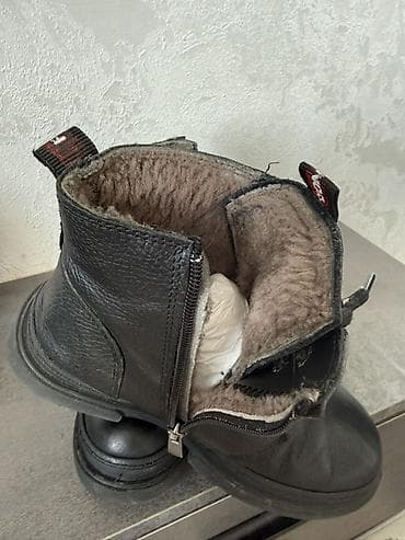 термо кроссы: Ботинки, 35.5, Fashion, Б/у, цвет - Черный — 3