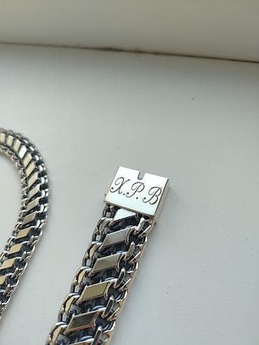 massimo duti: Массивный мужской комплект из серебра 925 пробы — выбор для тех — 2