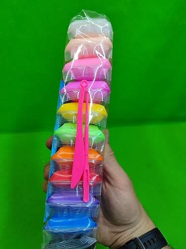 play doh: Пластилин воздушный для детского творчества🟡🟠 Комплектация товара: 12 — 3
