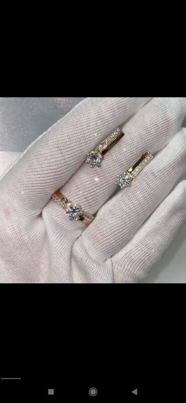 свадебные наборы ручной: Набор украшений, Проба 925, Женские, Новый — 8