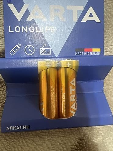 panasonic eneloop: Батарейки VARTA Longlife, щелочные (alkaline), тип AA (пальчиковые) — 1