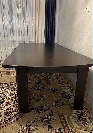 Дом и сад: Кухонный стол, Прямоугольный, Нераскладной — 1