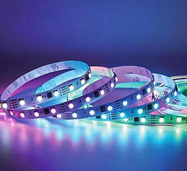 fancy leds: Умная RGB-лента 24V, 84 LED/м, нарезка 10мм. Управляется с телефона — 3