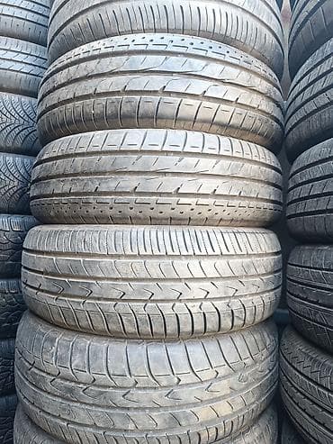 шина 205 65 r15: Шины 205 / 65 / R 15, Лето, Б/у, Комплект, Легковые, Япония, Bridgestone — 1
