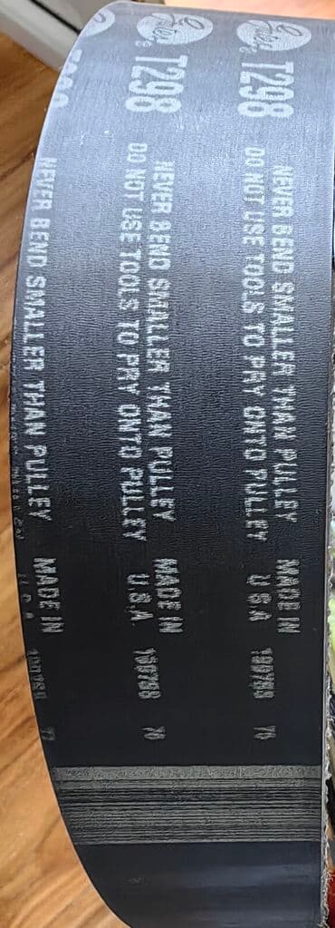 ремень из кожи: Ремень Toyota Б/у, Оригинал, США — 1