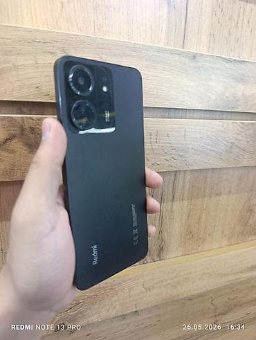 poco 2: Redmi, Redmi 13C, Б/у, 128 ГБ, цвет - Черный, 2 SIM — 4