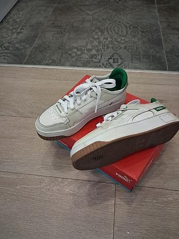 Мужские кроссовки, 37, Puma, Б/у, цвет - Белый, Самовывоз — 4