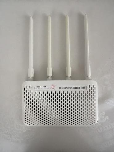 Стол компьютерлери жана комлектөөчүлөр: Роутер Xiaomi Mi Router 4A Gigabit Edition (белый) - Двухдиапазонный — 1