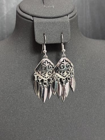 Серьги: Серьги, Женские, Вставка: Бирюза — 9