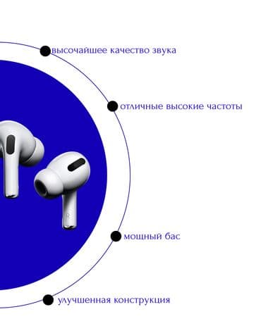 наушни: 🎧 AirPods Pro 2 🔊 Үнү жакшы, күнүмдүк колдонууга ылайыктуу 🔋 — 5