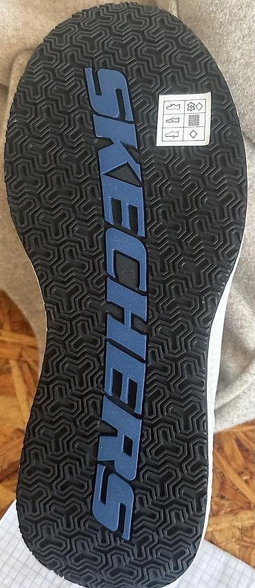Личные вещи: Мужские кроссовки, 42, Skechers, Новый, цвет - Белый, Самовывоз — 7