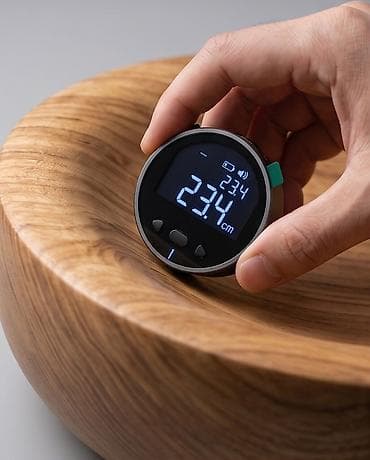 дальномер для охоты: Цифровой колесный измеритель ATUMAN Mini Q - Компактный круглый — 1