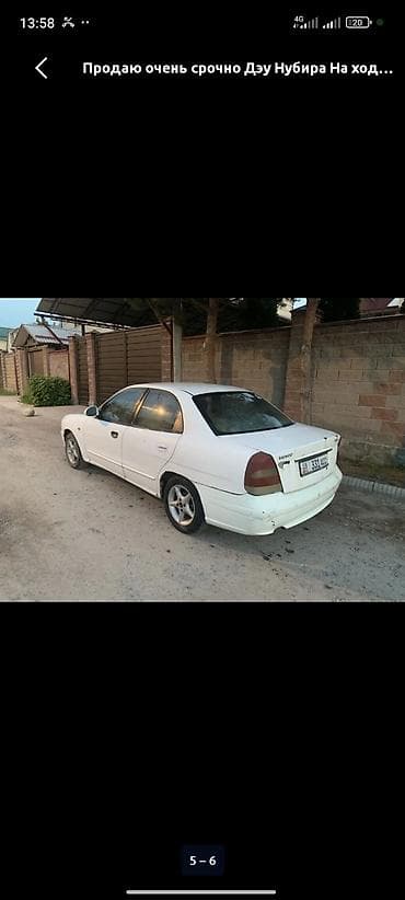 на нубиру: Daewoo Nubira: 2002 г., 1.5 л, Автомат, Бензин, Седан — 8