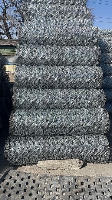 Сетка Рабица Габион Шарнир Кантачный сетка Количий проволока Все at lalafo.kg Сетка Рабица Габион Шарнир Кантачный сетка Количий проволока Все