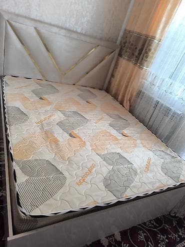 Спальные матрасы: Спальный матрас, Двуспальный, Пружинный, Жаккард, Другой бренд, Матрасы средней жесткости, Самовывоз — 2