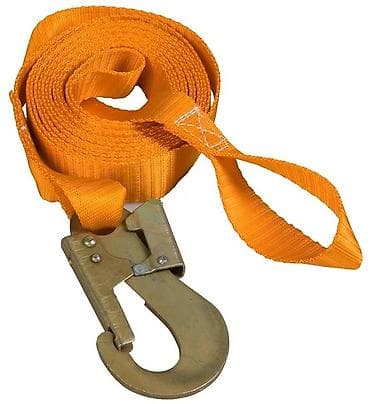 Строп А лента 10м (страховочная) Строп ленточный с карабином