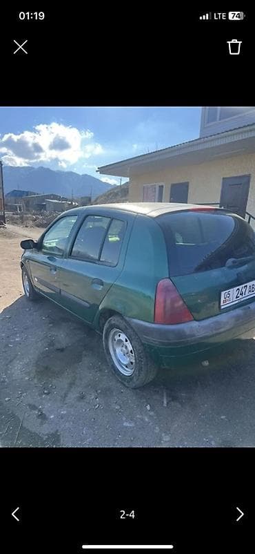mini cuper: Renault Clio: 2000 г., Хэтчбэк — 3