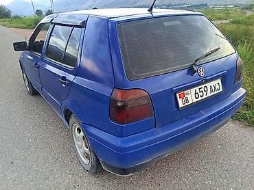 green line: Volkswagen Golf: 1997 г., 1.8 л, Автомат, Бензин, Хэтчбэк — 4