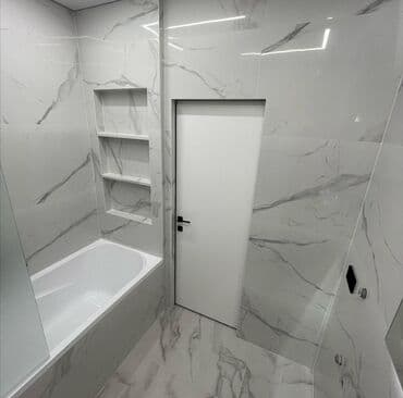 парова швабра: Укладка плитки в ванной, Гидроизоляционные работы, Подготовка стен для укладки | Мраморная плитка, Зеркальная плитка, Керамогранитая плитка | Раскладка в разбежку, Горизонтальная укладка, Диагональная укладка Больше 6 лет опыта — 1