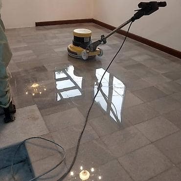 Профессиональная шлифовка и полировка каменных полов - Обработка