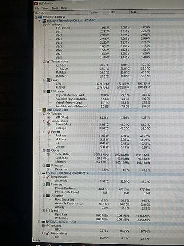 Компьютер, ядер - 4, ОЗУ 8 ГБ, Для несложных задач, Б/у, Intel Core i5, HDD + SSD — 8