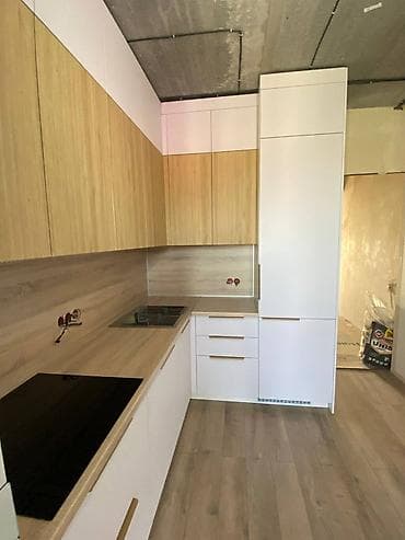 вытяжки очок: Кухонный гарнитур, Новый, цвет - Белый, МДФ, Бесплатная доставка — 3