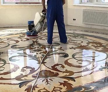 Кызматтар: Ар кандай полдун түрүн реставрациялоо, Полду жылмалоо 6 жылдан ашык тажрыйба — 7