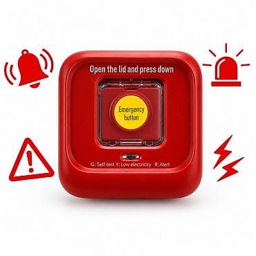 gps tracker: 🚨 Беспроводная тревожная кнопка Беспроводная тревожная кнопка — 1